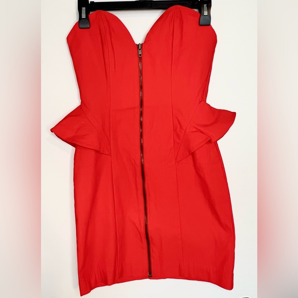 Tangerine Summer Mini Dress (New)